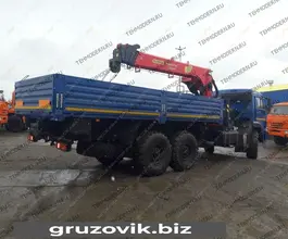 Самопогрузчик Камаз 43118 с КМУ Palfinger ИТ-150 2018 года б/у фото 2