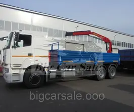 Самопогрузчик Камаз 65207 с КМУ  2018 года б/у фото 2