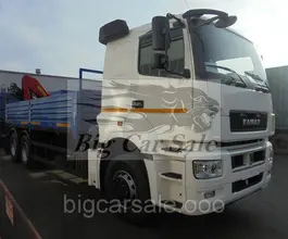 Самопогрузчик Камаз 65207 с КМУ  2018 года б/у фото 4