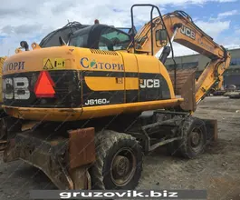 Экскаватор-погрузчик JCB JS 160W 2010 года б/у фото 3