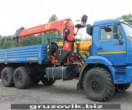 Самопогрузчик Камаз 43118 с КМУ PALFINGER ИT 150 2019 года б/у фото 2