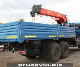 Самопогрузчик Камаз 43118 с КМУ PALFINGER ИT 150 2019 года б/у фото 4