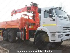 Самопогрузчик Камаз 43118 с КМУ Kanglim KS 1256 GII 2018 года б/у