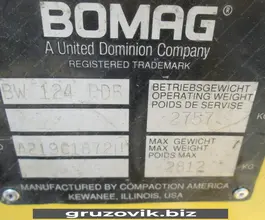 Дорожный каток Bomag BW 124 PDB 2002 года б/у фото 4