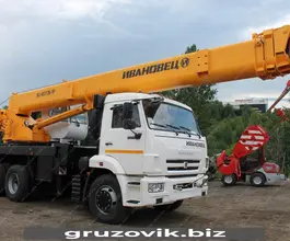 Автокран   Камаз 65115 2018 года б/у фото 2