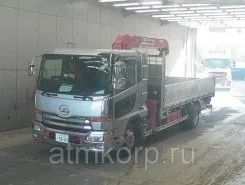 Самопогрузчик Nissan UD с КМУ UNIC 2013 года б/у