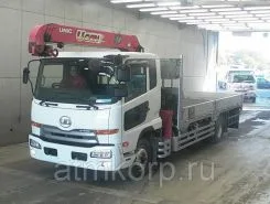 Самопогрузчик Nissan UD с КМУ UNIC 2012 года б/у