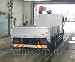 Самопогрузчик Nissan UD с КМУ UNIC 2012 года б/у фото 2