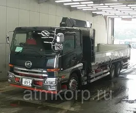 Самопогрузчик Nissan UD с КМУ Tadano ZR 553 2014 года б/у