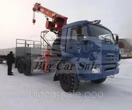 Тягач с КМУ Камаз 43118-46 2018 года новый фото 3
