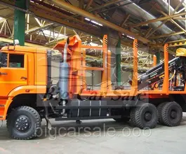 Сортиментовоз с КМУ Камаз 65225-3971-43 (Евро-4) 2018 года новый