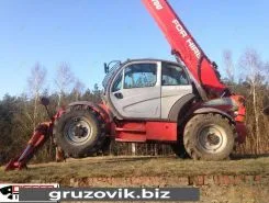 Телескопический погрузчик Manitou MT 1440 2008 года б/у фото 4