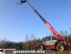 Телескопический погрузчик Manitou MT 1440 2008 года б/у фото 3