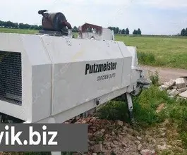 Бетононасос Бетононасос Putzmeister BSA 2001 года б/у фото 2