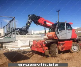 Телескопический погрузчик Manitou MRT 1850 2009 года б/у