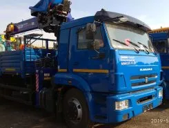 Самопогрузчик Камаз 65117 с КМУ DongYang 2025 года новый фото 2