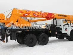 Автокран Ивановец КС-45717-2Р Урал 4320 NEXT 2025 года новый фото 4