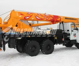 Автокран Ивановец КС-45717-2Р Урал 4320 NEXT 2025 года новый фото 4