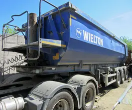 Самосвальный полуприцеп Wielton SN 3 2014 года б/у фото 3