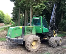 Харвестер John Deere 1270D 2007 года б/у фото 4