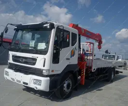 Самопогрузчик Daewoo Novus с КМУ Kanglim KS1256G-II 2018 года б/у фото 2