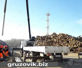 Самопогрузчик Hyundai HD 170 с КМУ HIAB 160 2012 года б/у фото 3