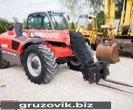Телескопический погрузчик Manitou MLT 731-120 LSU 2008 года б/у