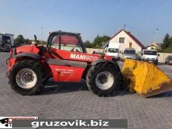 Телескопический погрузчик Manitou MLT 627-T 2006 года б/у фото 3