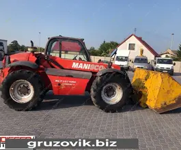 Телескопический погрузчик Manitou MLT 627-T 2006 года б/у фото 3
