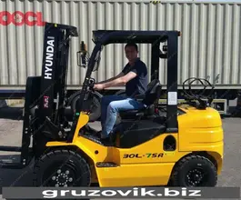 Вилочный погрузчик Hyundai 35L-7SA 2018 года б/у фото 4