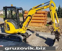 Экскаватор Komatsu PC30MR-3 2016 года б/у