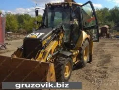 Экскаватор-погрузчик Caterpillar 428E 2010 года б/у фото 2