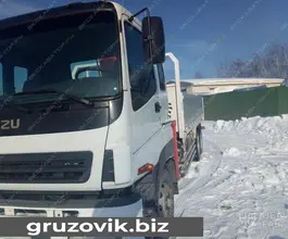 Самопогрузчик ISUZU Giga с КМУ Unic UR-V504 2011 года б/у фото 2