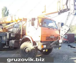 Автокран   Камаз 43118 2013 года б/у фото 2