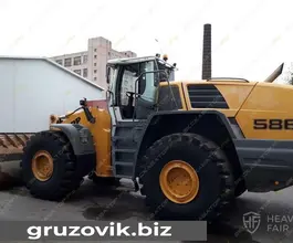 Фронтальный погрузчик Liebherr L 586 2plus2 2012 года б/у фото 4