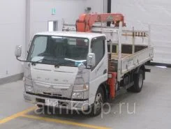 Самопогрузчик Mitsubishi Canter с КМУ UNIC URU 263 2011 года б/у