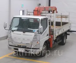 Самопогрузчик Mitsubishi Canter с КМУ UNIC URU 263 2011 года б/у