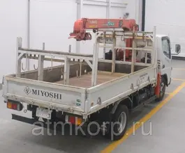 Самопогрузчик Mitsubishi Canter с КМУ UNIC URU 263 2011 года б/у фото 2
