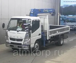 Самопогрузчик Mitsubishi Canter с КМУ TADANO Zest TM-ZE 294 HU 2013 года б/у