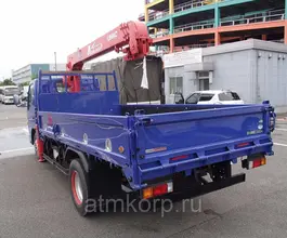 Самопогрузчик Mitsubishi Canter с КМУ UNIC URV 294 2014 года б/у фото 2
