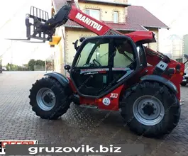 Телескопический погрузчик Manitou MLT 735-120 2009 года б/у фото 2
