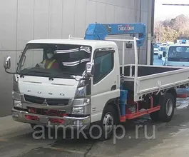 Самопогрузчик Mitsubishi Canter с КМУ Tadano CARGO CRANE 2012 года б/у