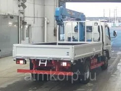 Самопогрузчик Mitsubishi Canter с КМУ Tadano CARGO CRANE 2012 года б/у фото 2