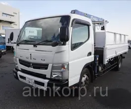 Самопогрузчик Mitsubishi Canter с КМУ Tadano ZEST 2013 года б/у фото 2