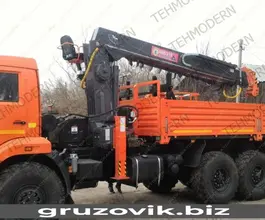 Самопогрузчик Камаз 43118 с КМУ  2018 года б/у фото 4