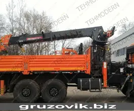 Самопогрузчик Камаз 43118 с КМУ  2017 года б/у