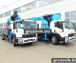 Самопогрузчик ISUZU FVR с КМУ DongYang SS 1926 2018 года новый