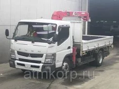Самопогрузчик Mitsubishi Canter с КМУ Unic URV 263 2013 года б/у