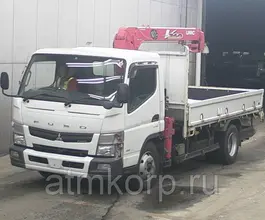 Самопогрузчик Mitsubishi Canter с КМУ Unic URV 263 2013 года б/у