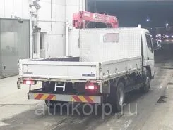 Самопогрузчик Mitsubishi Canter с КМУ Unic URV 263 2013 года б/у фото 2